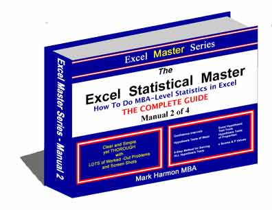 Manual 2 - Excel Instructions for Confidence Intervals, Hypothesis Test of Mean, Hypothesis Tests of Proportion, Excel Hypothesis Test Tools