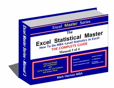 Manual 3 - Excel Instructions for Regression, Independence Test and ANOVA, Chi-Square Independence Tests, Variance of Population Tests